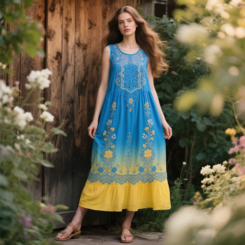 Vestido de inspiración vintage