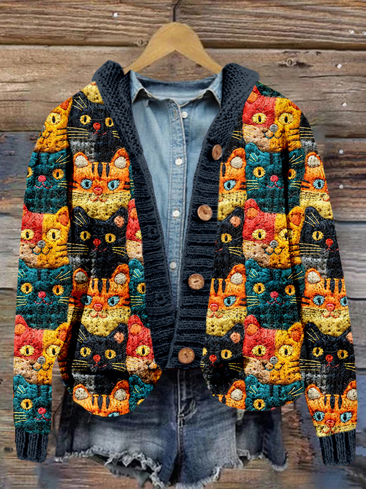 Cárdigan de estilo vintage atemporal
