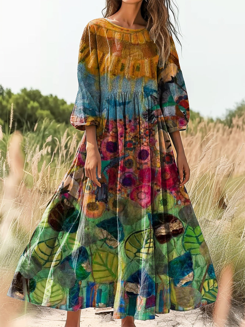 Vestido vintage clásico