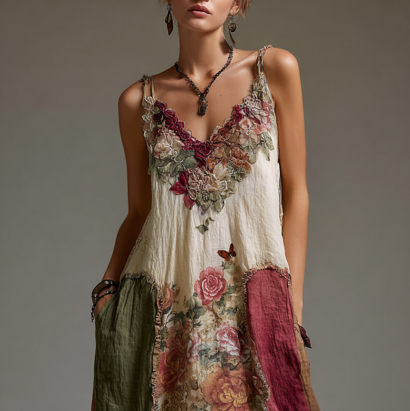 Vestido de estilo vintage atemporal