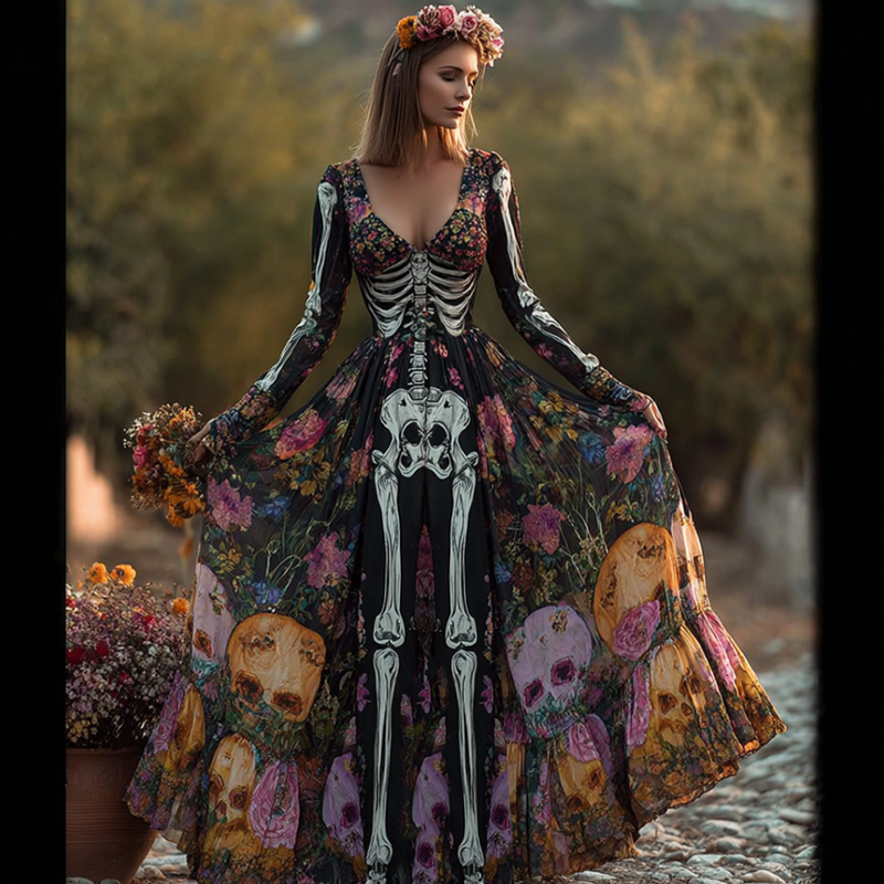 Vestido de estilo vintage atemporal
