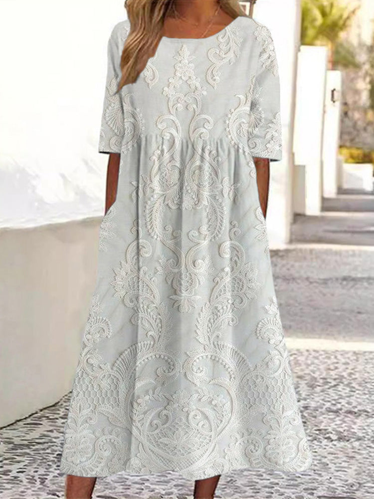 Vestido de diseño cuidado