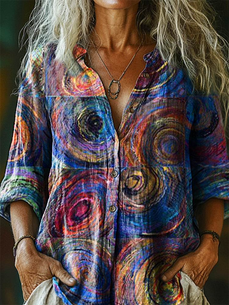 Camisa de diseño cuidado