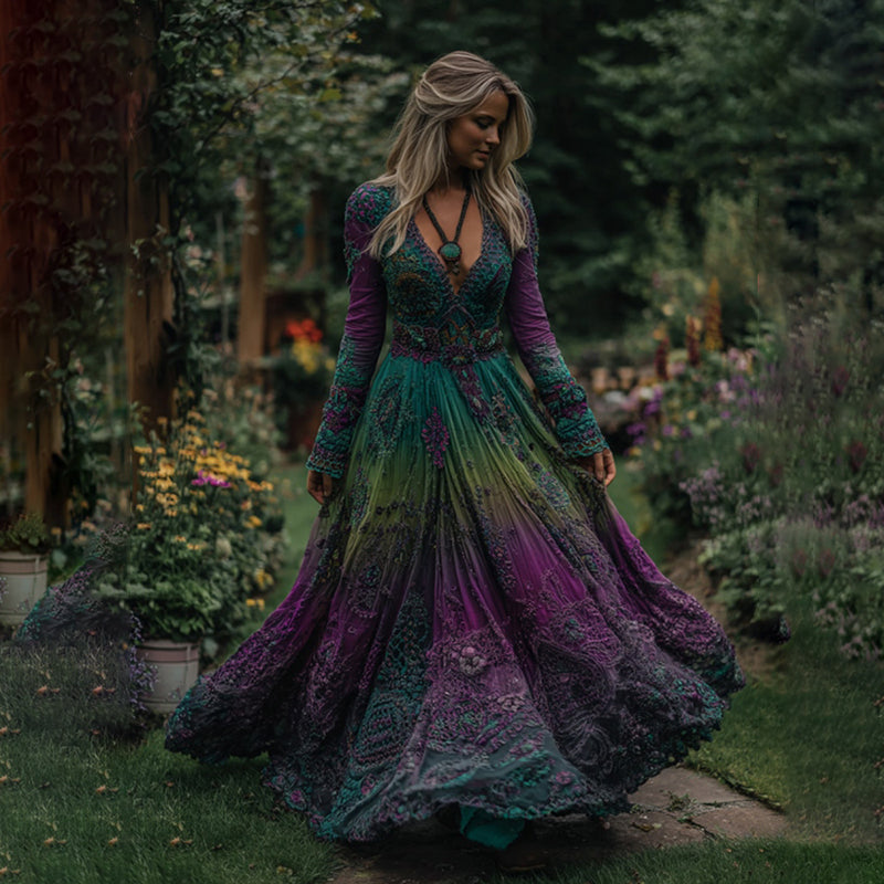 Vestido de estilo vintage atemporal