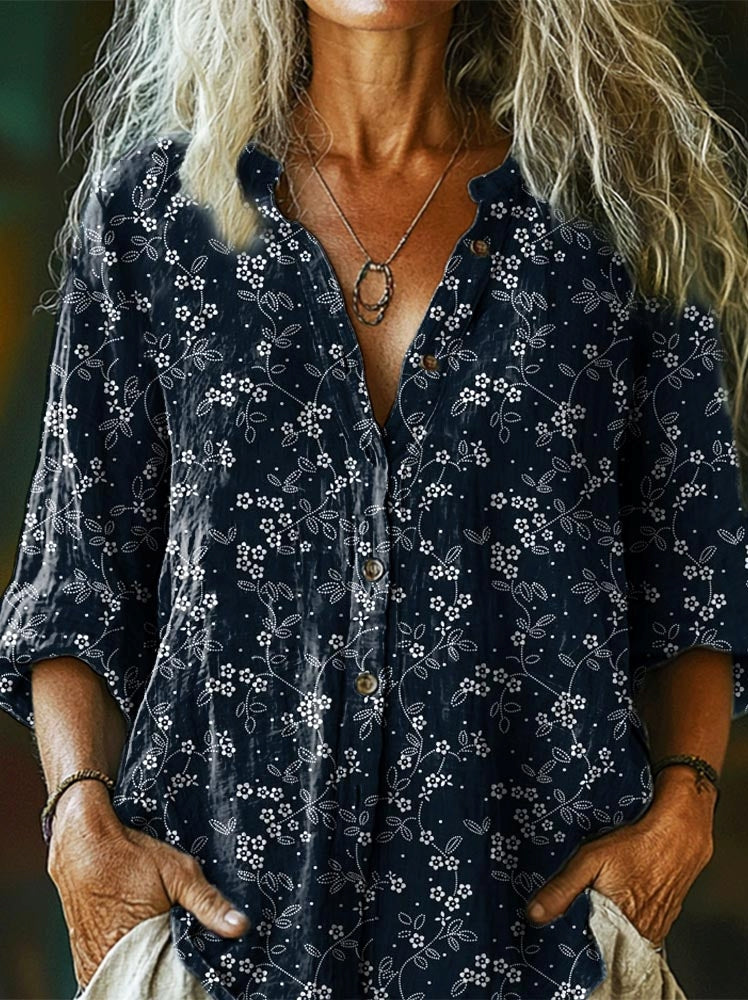 Camisa de diseño cuidado