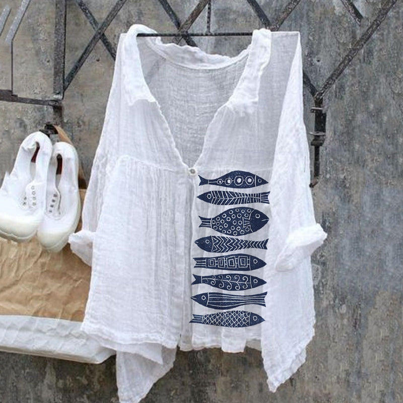 Camisa de inspiración vintage