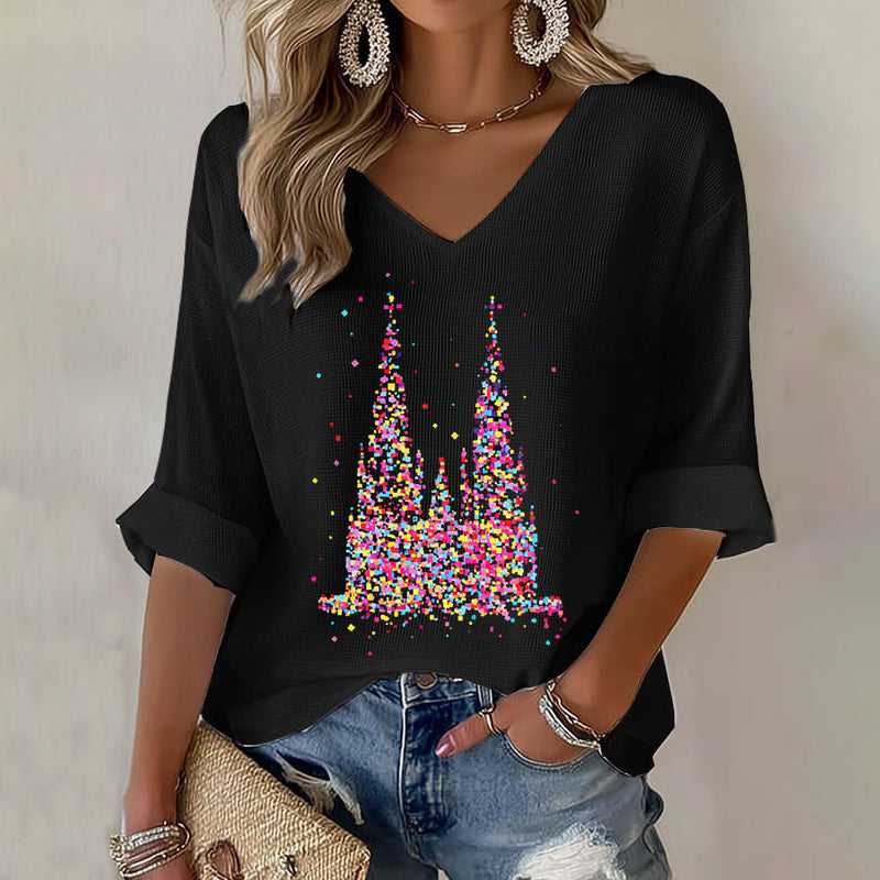 Camisa de estilo vintage atemporal
