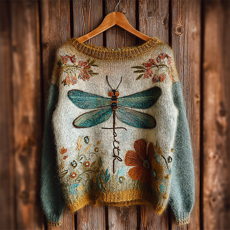 Suéter de estilo vintage atemporal