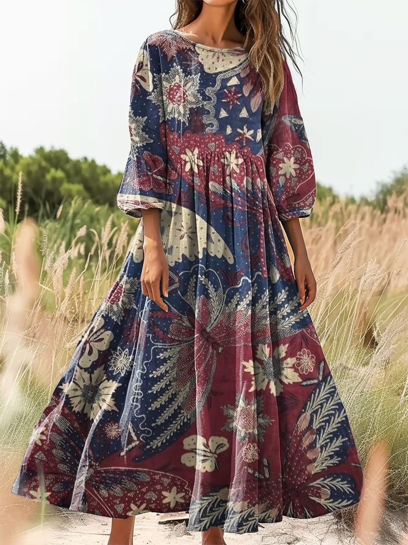 Vestido de estilo vintage atemporal