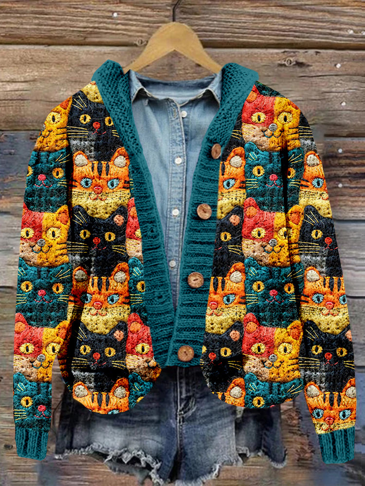 Cárdigan de estilo vintage atemporal