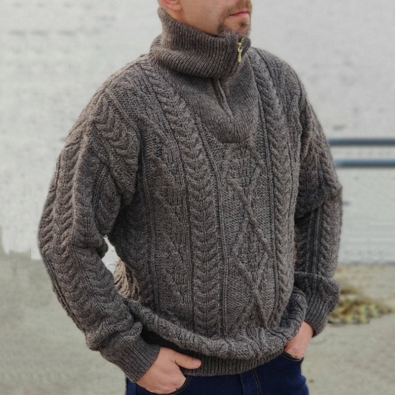 Suéter de diseño clásico
