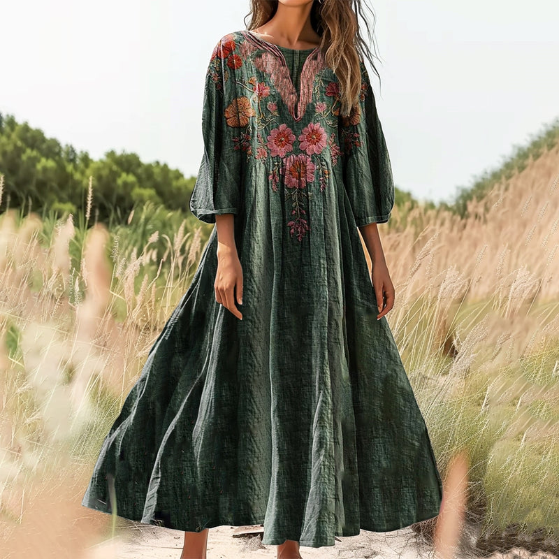Vestido de inspiración vintage