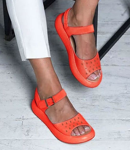 KL | Sandalias abiertas con tira ajustable