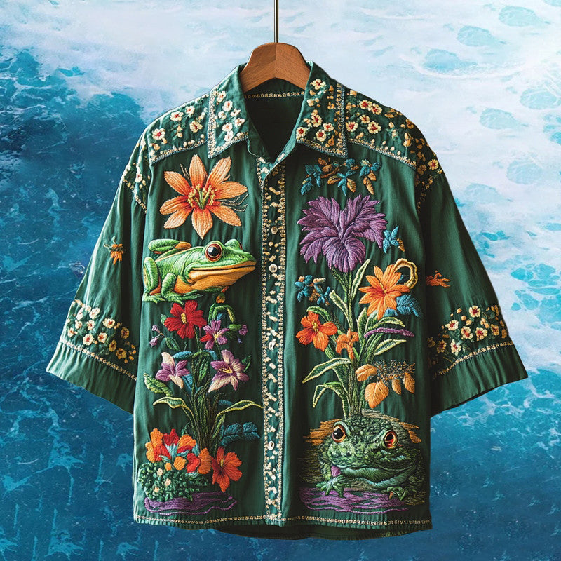 Camisa de inspiración vintage