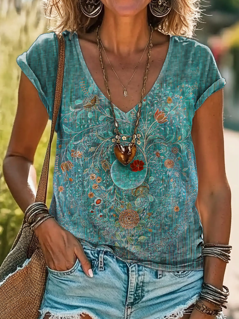 Camiseta de inspiración vintage