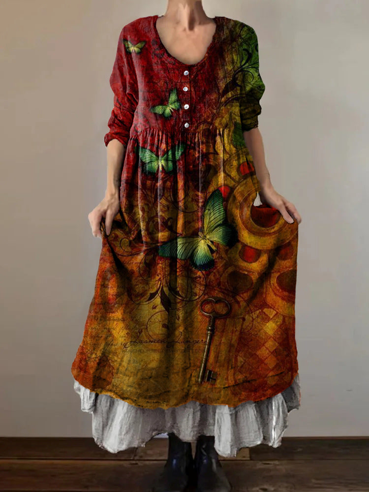Vestido vintage clásico