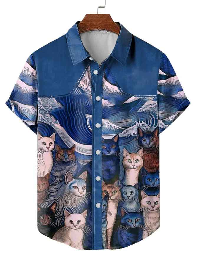Camisa de estilo vintage atemporal
