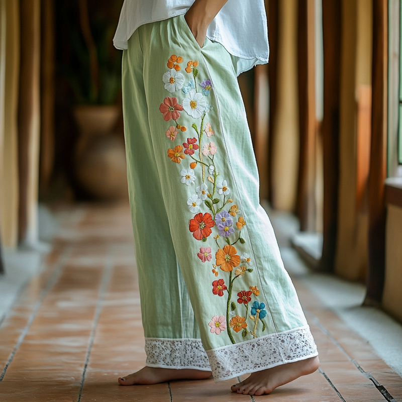 Pantalones de inspiración vintage