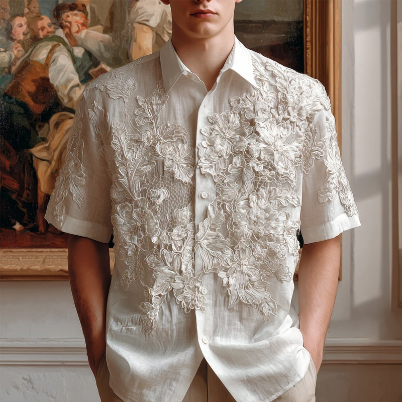 Camisa de estilo vintage atemporal