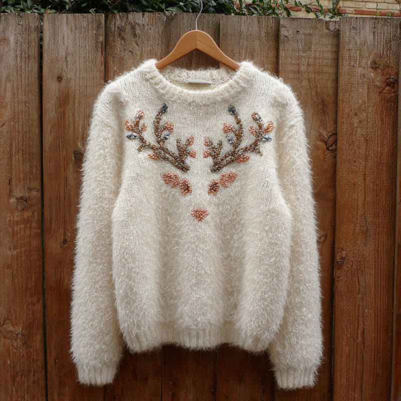 Suéter de estilo vintage atemporal