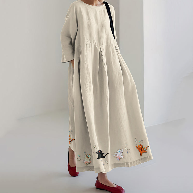 Vestido vintage clásico