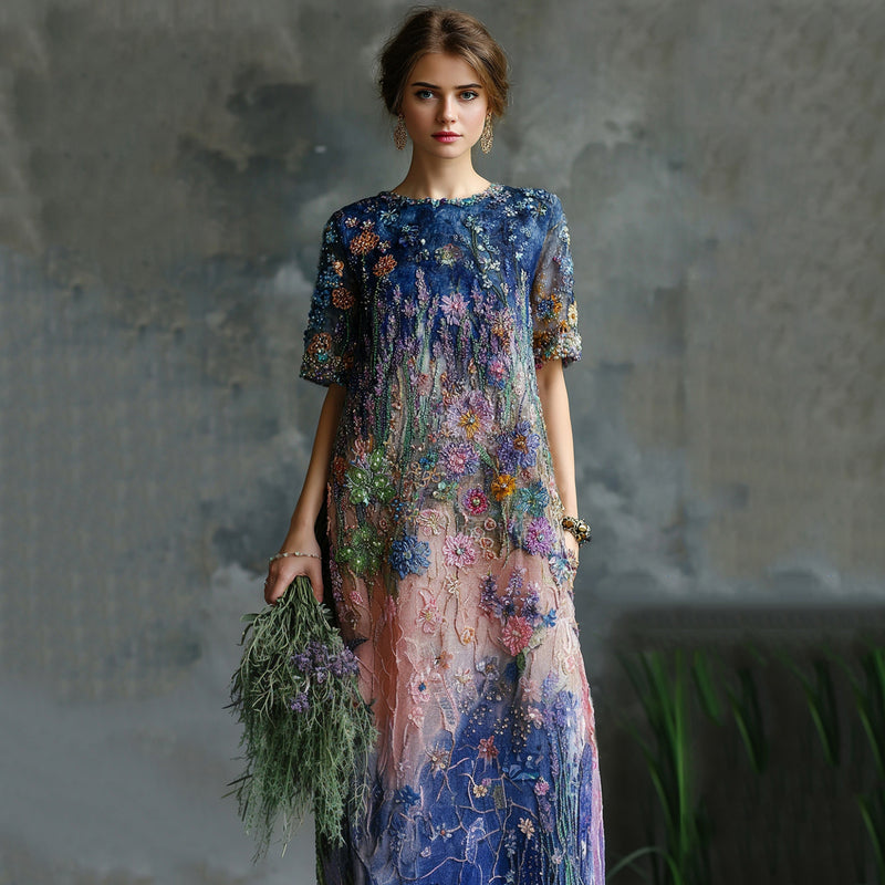 Vestido de diseño cuidado