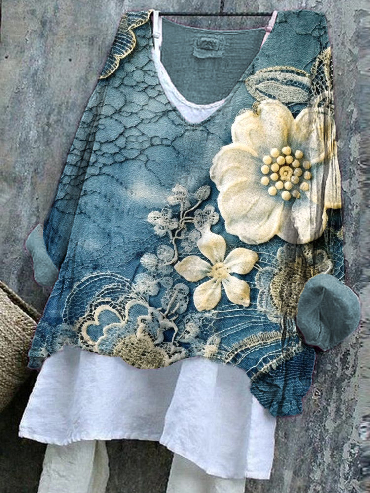 Camisa de diseño cuidado
