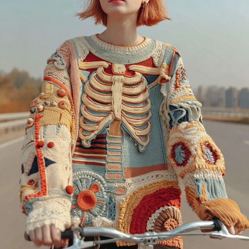 Suéter de estilo vintage atemporal
