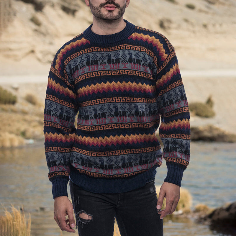 Suéter vintage clásico