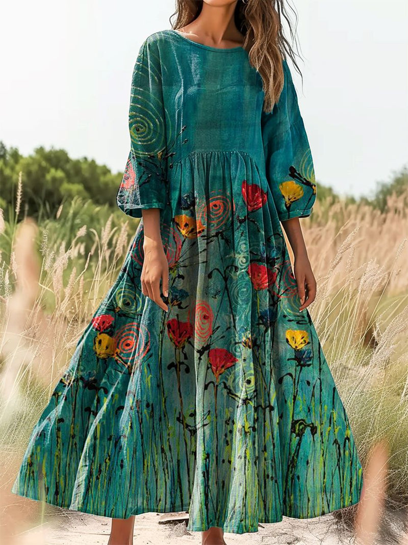 Vestido de estilo vintage atemporal