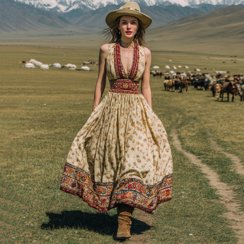 Vestido de diseño clásico