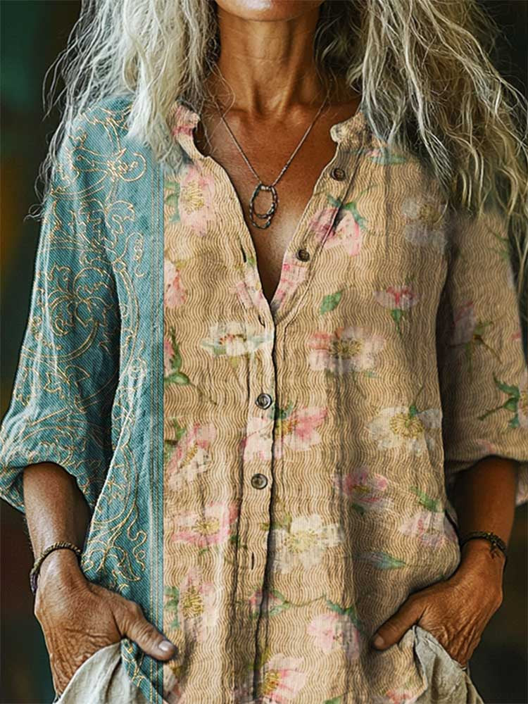 Camisa de diseño cuidado