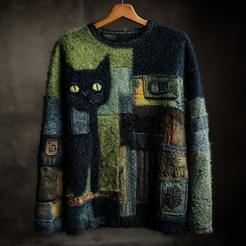 Suéter de estilo vintage atemporal