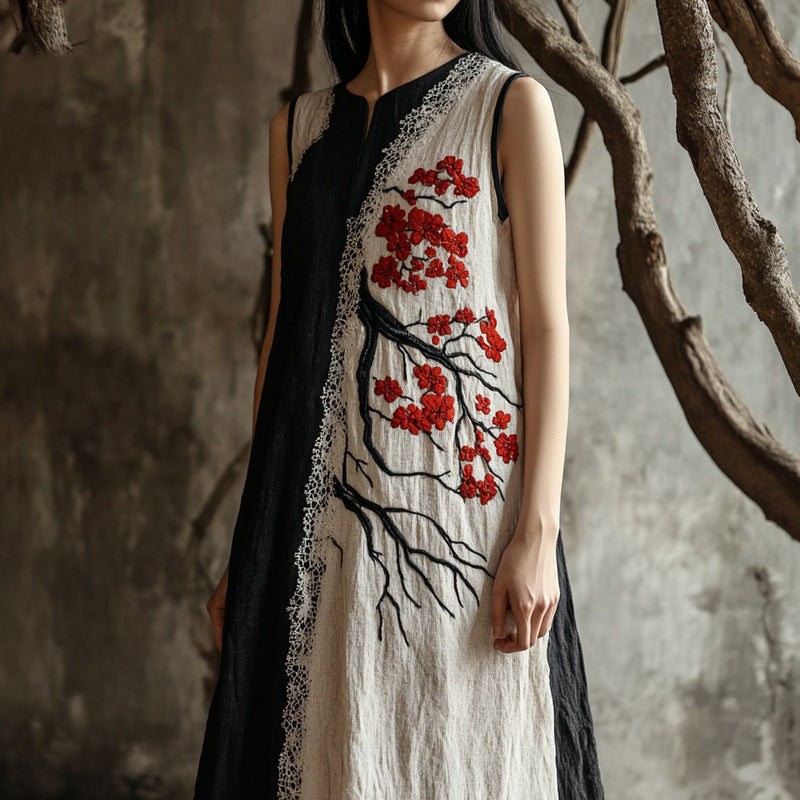 Vestido de inspiración vintage