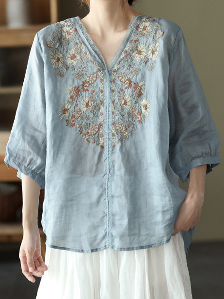 Camisa de inspiración vintage
