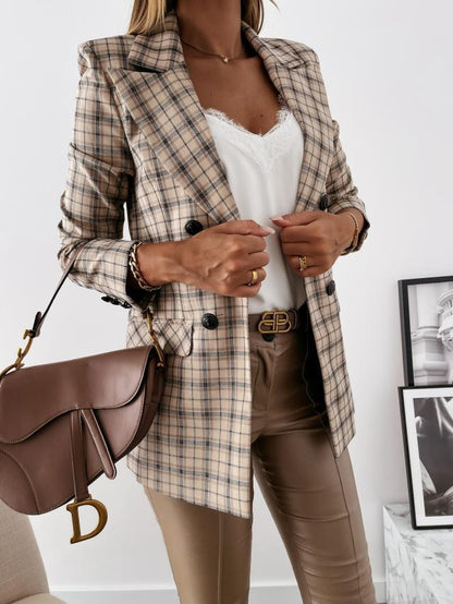Plaid Set Jacket