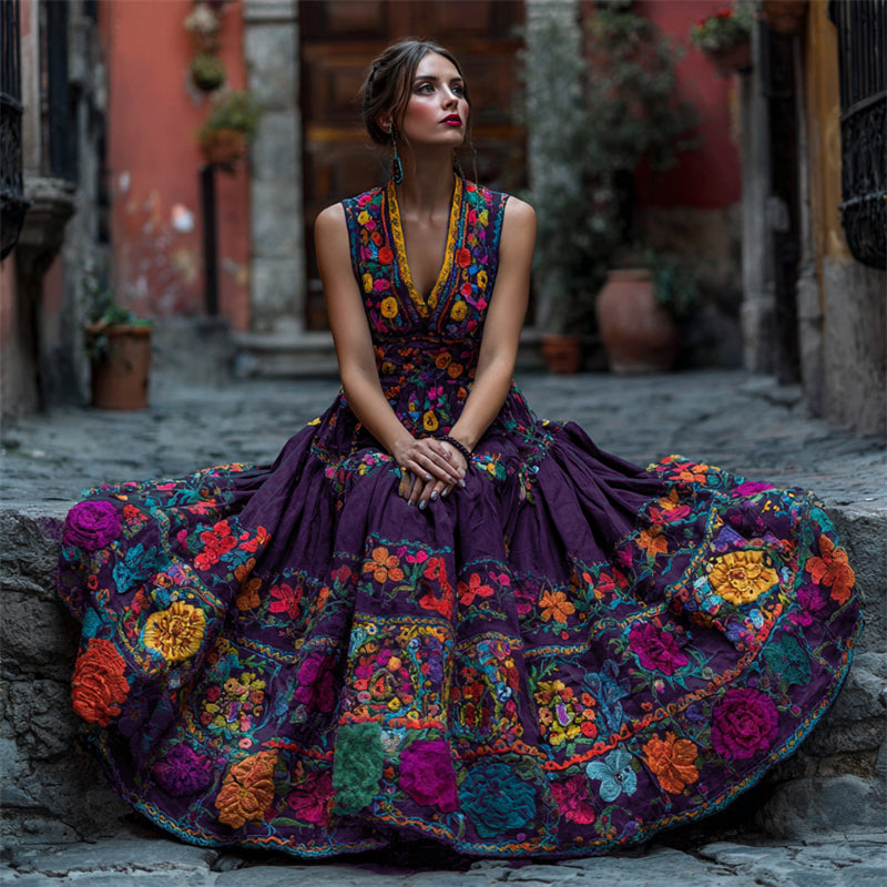 Vestido de diseño cuidado