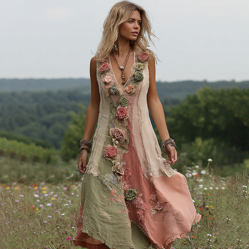 Vestido de inspiración vintage