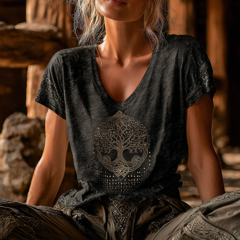 Camiseta de inspiración vintage