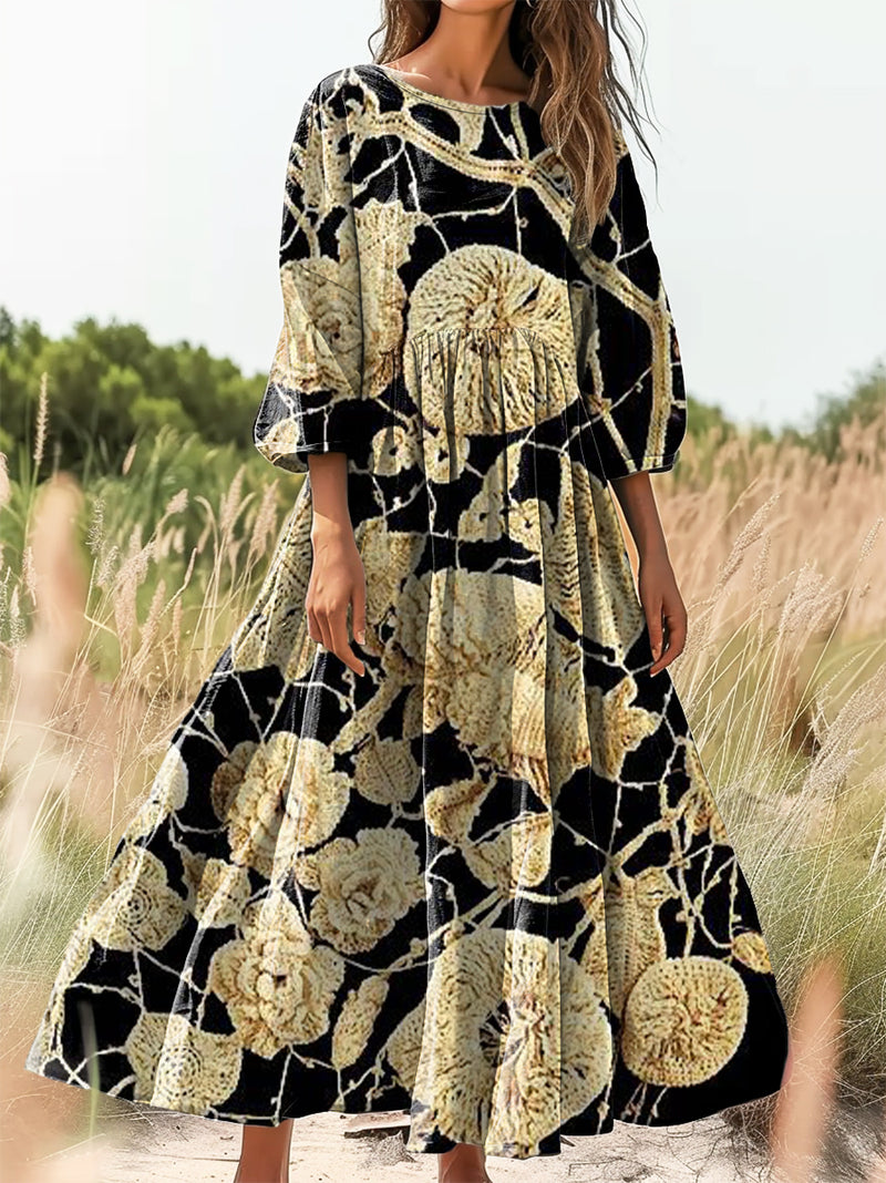 Vestido de estilo vintage atemporal