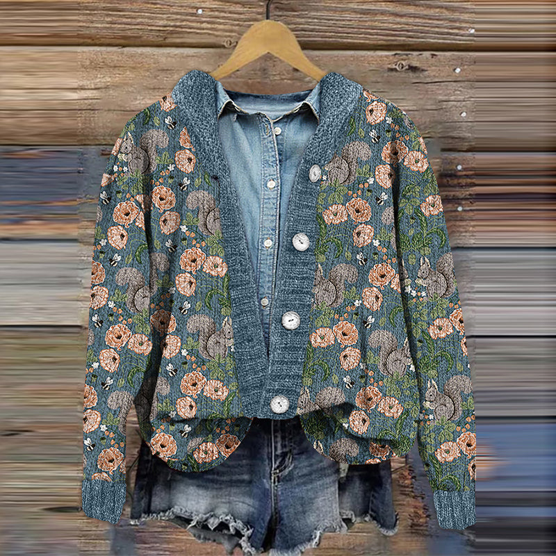 Cárdigan de estilo vintage atemporal