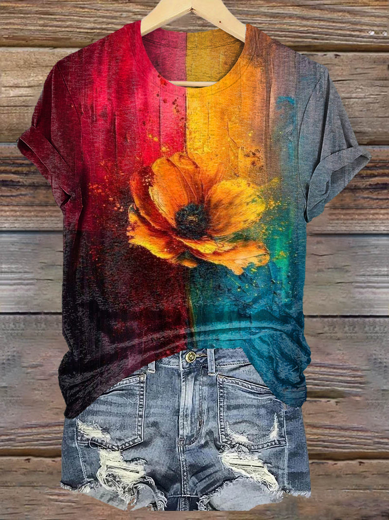 Camiseta de diseño cuidado