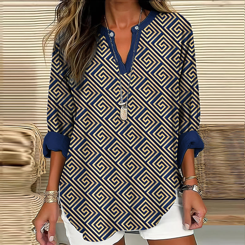 Blusa de diseño clásico