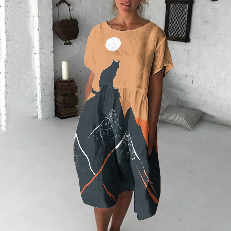 Vestido de inspiración vintage