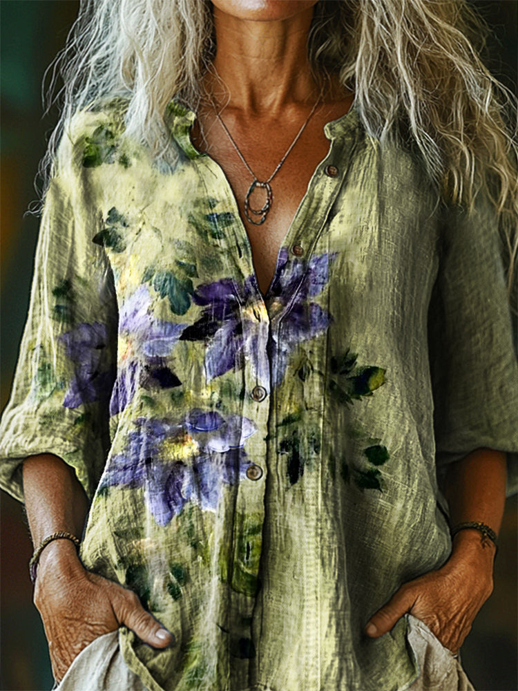 Camisa de inspiración vintage