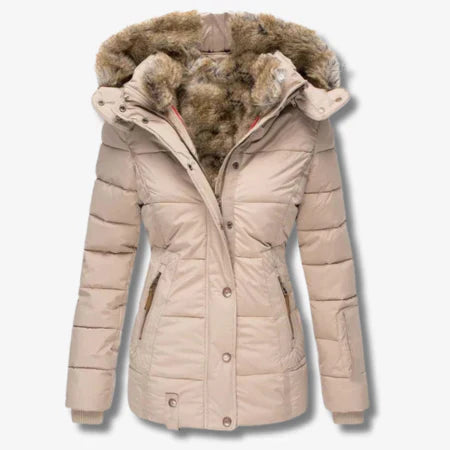 CM | Chaqueta de abrigo con capucha