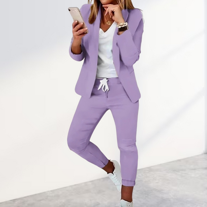 CM | Elegante conjunto de chaqueta y pantalón