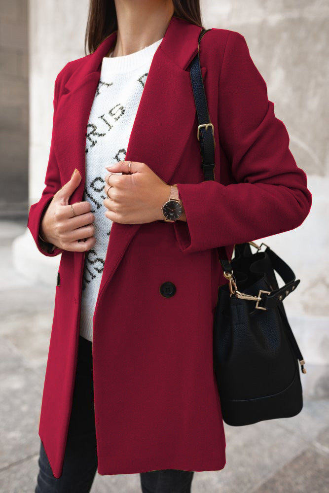 CM | Elegante chaqueta con botones para mujer