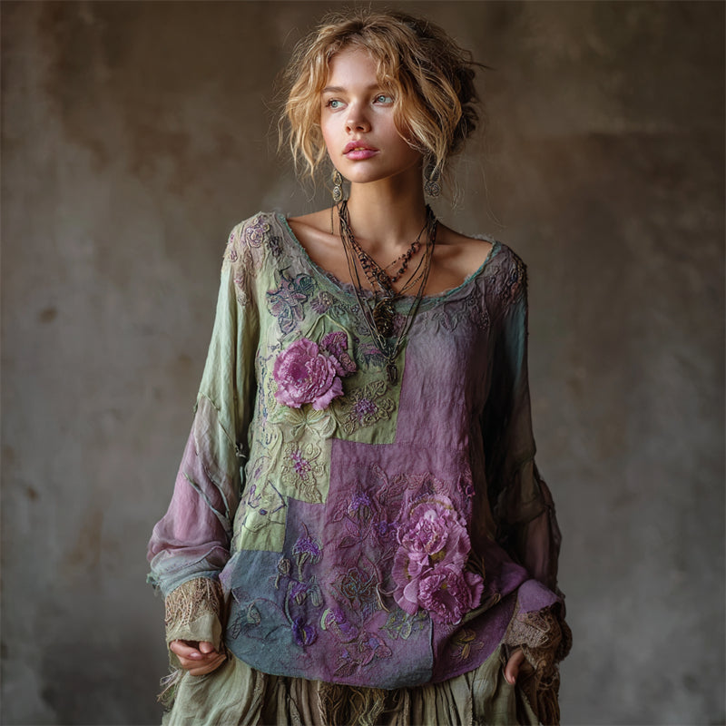 Camisa de estilo vintage atemporal