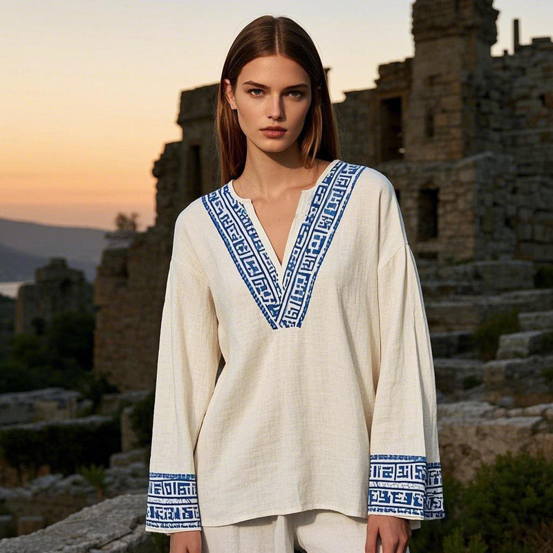 Blusa vintage clásico